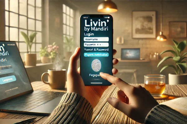 cara login livin mandiri yang sudah terdaftar