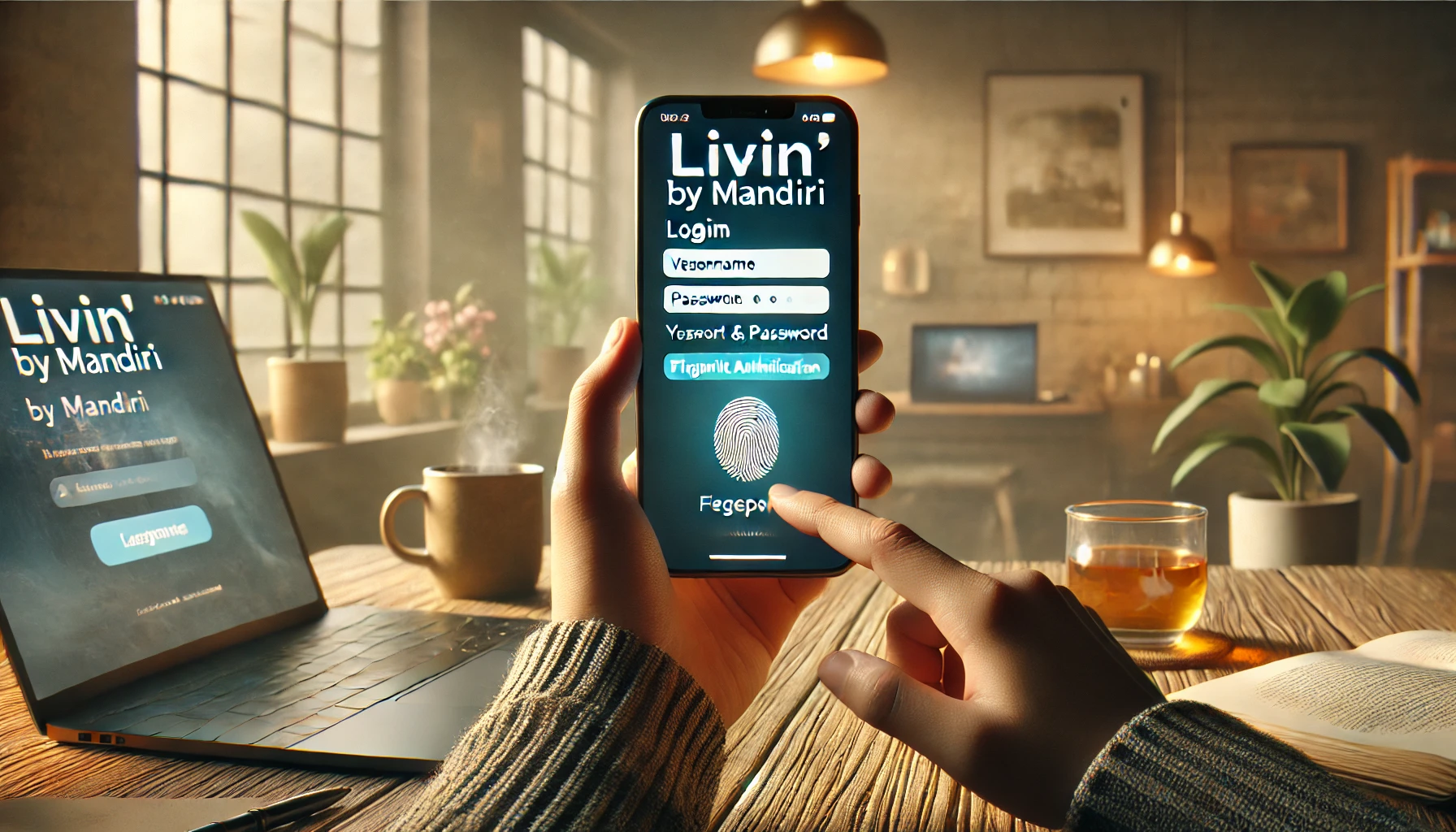 cara login livin mandiri yang sudah terdaftar