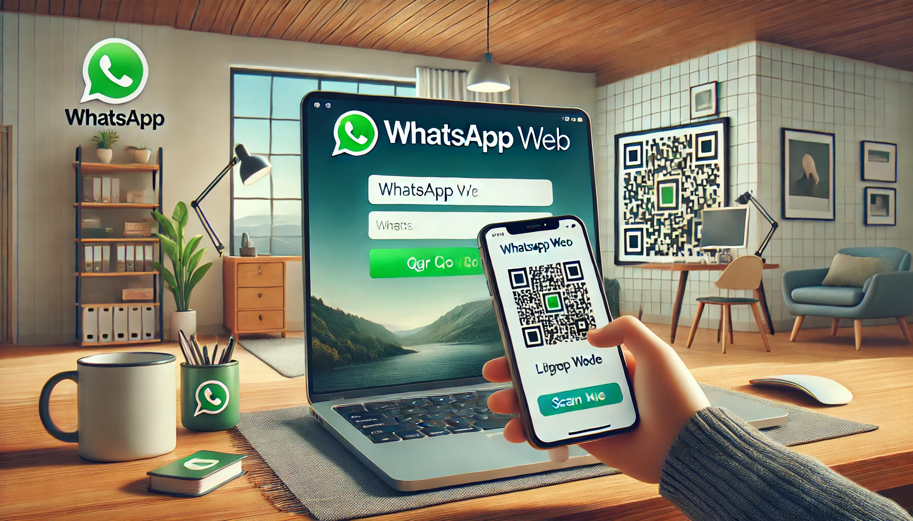 Cara Login WhatsApp Web dengan QR Code